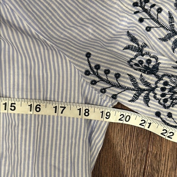 Bundle of 3 Women’s Blouses Tops THML Fever Mason&Belle Boho Blue Pink Size Med - Picture 4 of 16